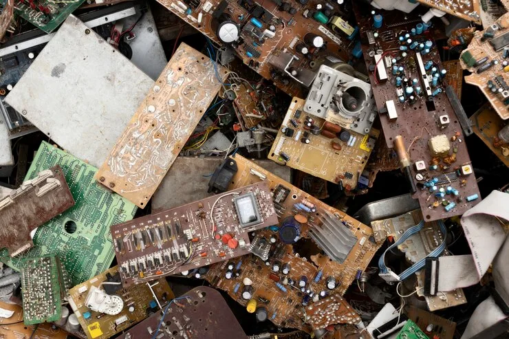 Imagem ilustrativa de Reciclagem de sucata eletrônica